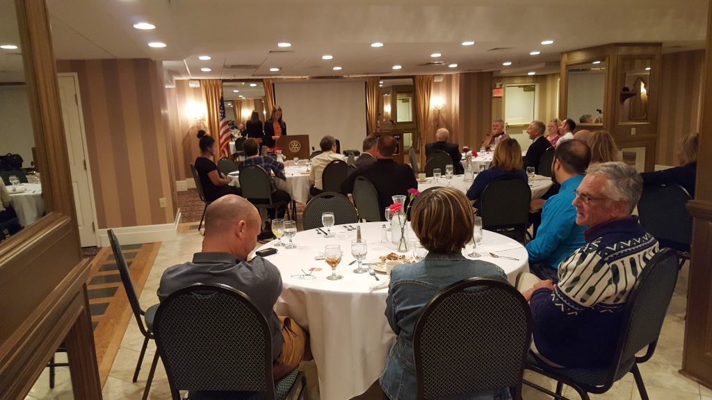 Andrea Kleinpaste gave a great presentation on the Young Authors Conference.