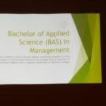 Build on an existing associates degree with the BAS in Management classes.