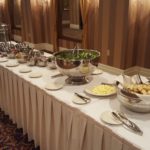 We had a great spread for our weekly luncheon at the Landmark Inn.