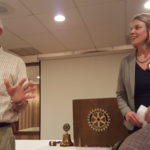 Jim telling a great story during our meeting today.