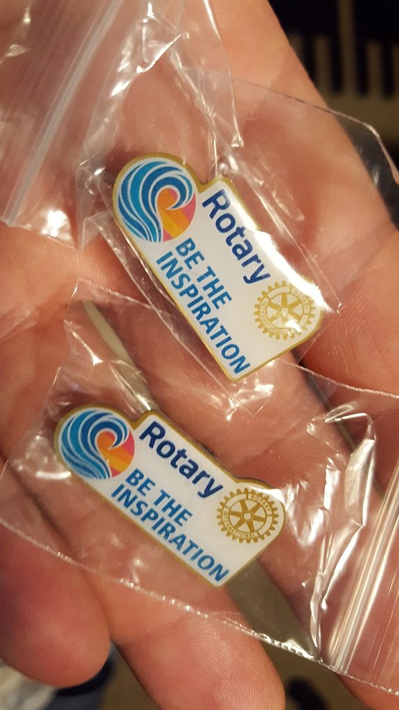 The new pins for Amanda Filizetti.